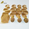 Καφέ Remy Ombre Ανθρώπινα μαλλιά Επέκτασης Σώμα κύματα δέσμες με δαντέλα κλείσιμο