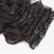Ανθρώπινο Remy σώμα κύμα 18 ίντσες Κουροδέλα Κλιπ σε επεκτάσεις μαλλιών