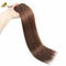 Σκοτεινό καφέ 22 ιντσών Κλιπ σε Hair Extensions ανθρώπινο μαλλί 100% παρθένα 16 κομμάτια