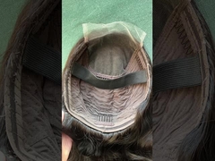 100% παρθένα ανθρώπινη περούκα με ζώνη