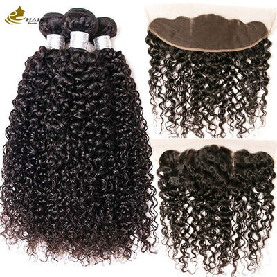 Χονδρικό Remy Ανθρώπινα Μαλλιά Kinky Curl Μαλλιά Weft Bundles φθηνό Βραζιλιανό Ανθρώπινο Μαλλί