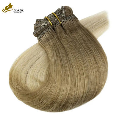 ποιότητας  Customized Human Ponytail Hair Extensions Straight 120 Grams εργοστάσιο