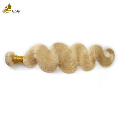 ποιότητας  Remy 613 Brazilian Raw Hair Ombre Human Hair Extensions 613 Blonde Hair Weft εργοστάσιο