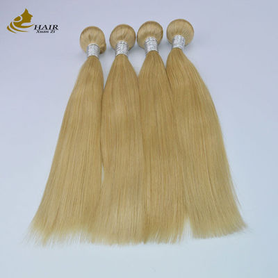 10A Ombre Hair Extensions 16 Inch 100% Remy 613 ξανθιά