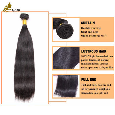Φθηνό Βραζιλιανό Ελαφρύ 100% Virgin Straight Human Hair Bundle