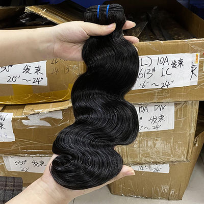 100% μη επεξεργασμένα μαλλιά Βραζιλίας Wholesale Virgin Human Hair Bundles Body Wave