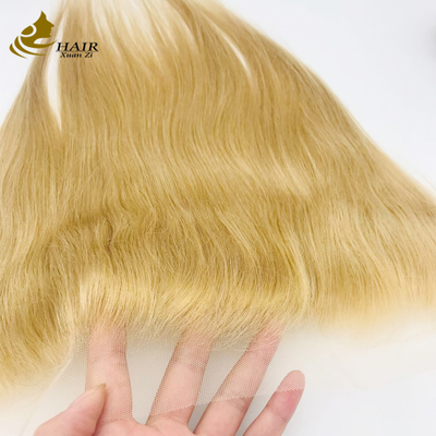 613 Color Transparent 100% Human Hair Lace Closure Remy Hair Closure