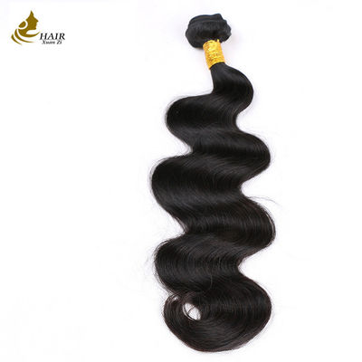 Ακατέργαστη Βραζιλιάνα Ινδική Remy Hair Bundles Φυσικό κύμα 20 ιντσών