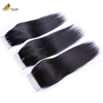 Βραζιλιανό Ελβετικό Virgin Human Hair Lace Closure 4x4 7x7