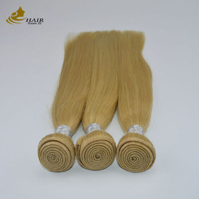 10A Ombre Hair Extensions 16 Inch 100% Remy 613 ξανθιά