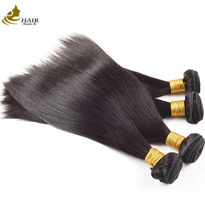 Καθαρό Remy Βραζιλιανό Human Hair Bundle με δαντέλα με μπροστινό κλείσιμο