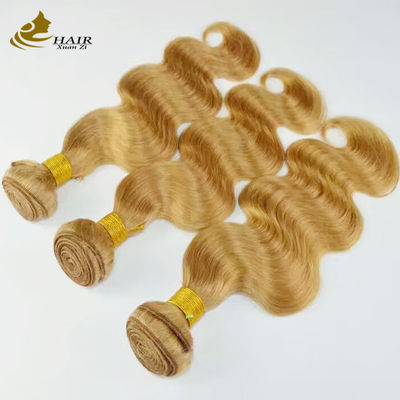 Καφέ Remy Ombre Ανθρώπινα μαλλιά Επέκτασης Σώμα κύματα δέσμες με δαντέλα κλείσιμο