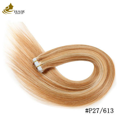 Δυνατή κόλληση Άβρονες επεκτάσεις μαλλιών και περούκες Ξανθιά Μαύρο καφέ