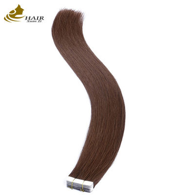 Πλατινένιο ξανθό 20 ιντσών ταινία επέκτασης παρθένων ανθρώπινων μαλλιών