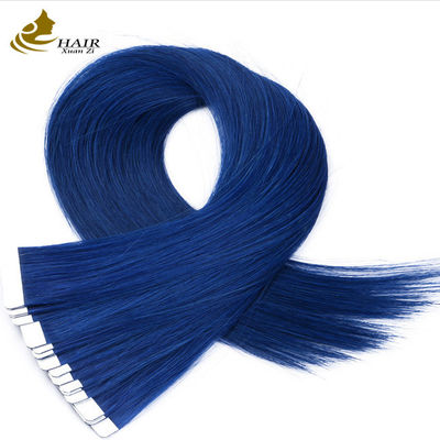 Χωρίς μπέρδεμα Invisi Tape In Hair Extensions χρωματισμένα μαλακά μεταξένια