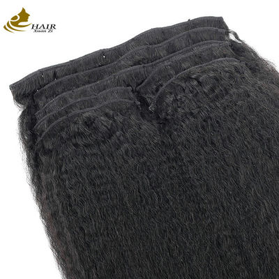 100% παρθένες ανθρώπινες τρίχες με επεκτάσεις χωρίς ραφή