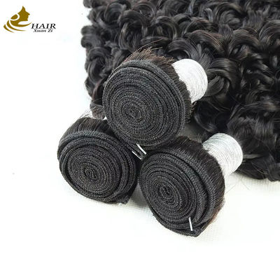 Βόημικες παρθένες Βραζιλιανές Remy Human Hair Bundles με διπλό πλέγμα