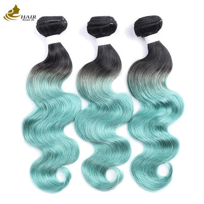 1B Μπλε Βραζιλιάνος Highlight Body Wave Βραζιλιάνος Virgin Raw Remy Ombre Ανθρώπινα μαλλιά