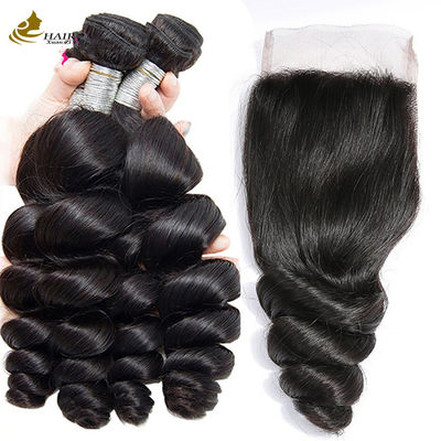 Ρέμι Βραζιλιανό Human Hair Bundle Pack 10A 95g-100g Προσαρμοσμένο