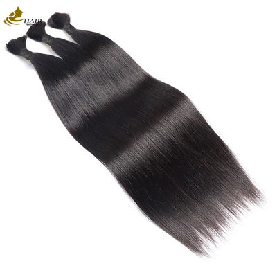 Χονδρική πώληση πρώτων υλών 100% παρθένων βραζιλιανών/μαλαισιανών/ινδικών/περουβιανών ανθρώπινων πλέξιμων μαλλιών χύδην