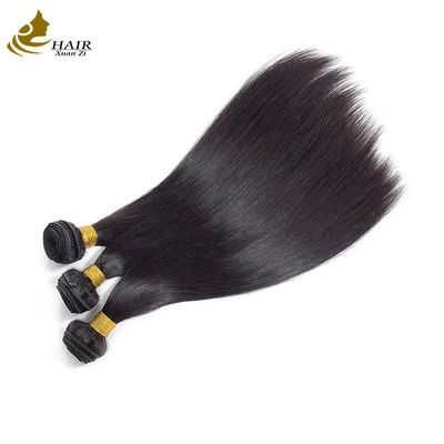 Βάση 12Α Βραζιλιάνος Ινδός 100% Raw Remy Virgin Human Hair Extension Φυσικό Μαύρο