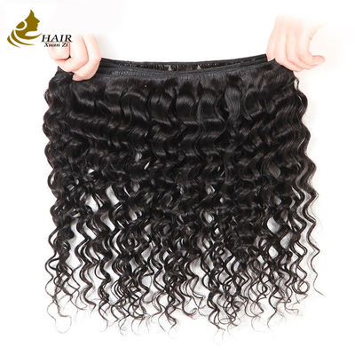 Χονδρεμπόριο Pixie Curl Hair Weaving Natural Black Indian Remy Ανθρώπινα μαλλιά