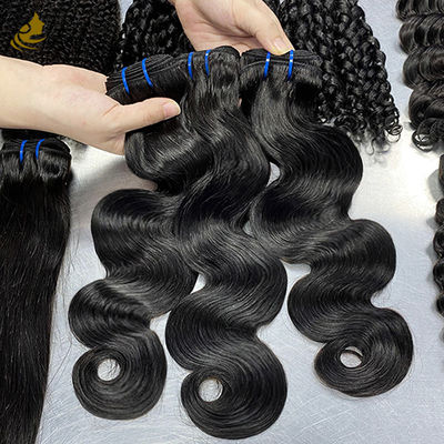 100% μη επεξεργασμένα μαλλιά Βραζιλίας Wholesale Virgin Human Hair Bundles Body Wave
