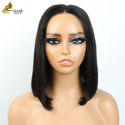 Παρθένος Βραζιλία Καθαρά μαλλιά μεταξωτό πάνω από τα ανθρώπινα μαλλιά δαντέλα περούκα για γυναίκες ανθρώπινα μαλλιά