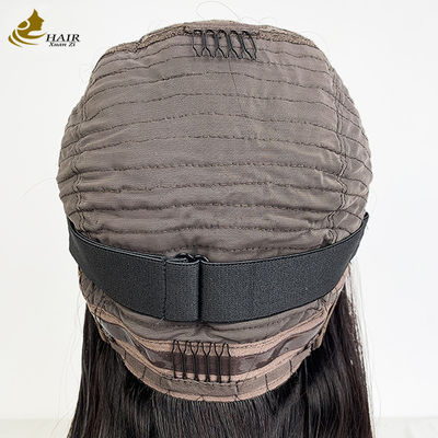 Παρθένος Βραζιλία Καθαρά μαλλιά μεταξωτό πάνω από τα ανθρώπινα μαλλιά δαντέλα περούκα για γυναίκες ανθρώπινα μαλλιά