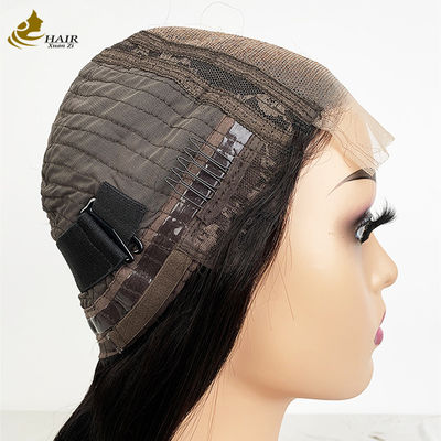 Παρθένος Βραζιλία Καθαρά μαλλιά μεταξωτό πάνω από τα ανθρώπινα μαλλιά δαντέλα περούκα για γυναίκες ανθρώπινα μαλλιά