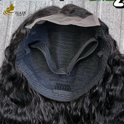 Χωρίς κόλλα 5*5 Διαφανές δαντέλα εμπρός φυσικά ανθρώπινα μαλλιά Χωρίς κόλλα μετάξι πάνω πλήρης δαντέλα περούκα