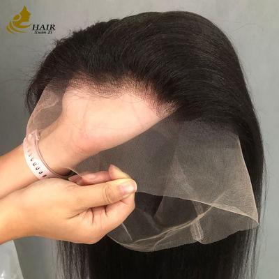 360 Ολόκληρο Yaki Προ-τρεσάρισμα Exotic Kinky Straight Lace Front Περουκίνα από Ανθρώπινη Τρίχα