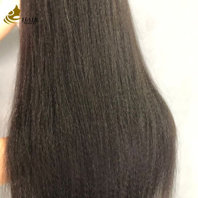 360 Ολόκληρο Yaki Προ-τρεσάρισμα Exotic Kinky Straight Lace Front Περουκίνα από Ανθρώπινη Τρίχα
